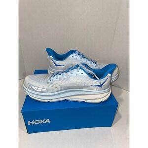 Hoka Clifton 9 Men's Road Running Shoes Ice Water Blue Size 11